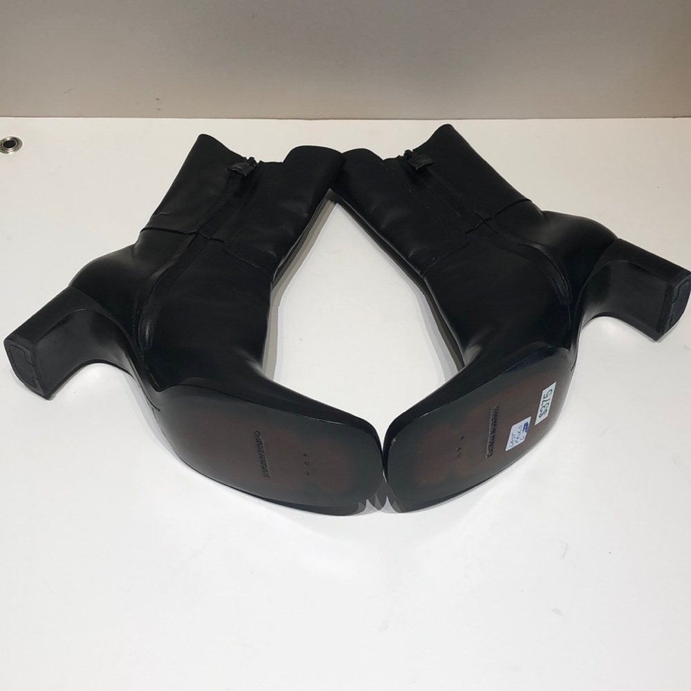 Vintage Costume National Italian Leather Blck Boot - Picture 4 of 5